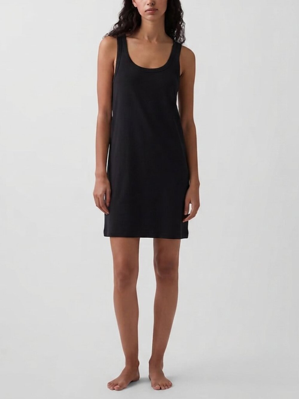 GAP Modal Ruched Racerback Sleep Dress Large - Picture 2 of 6